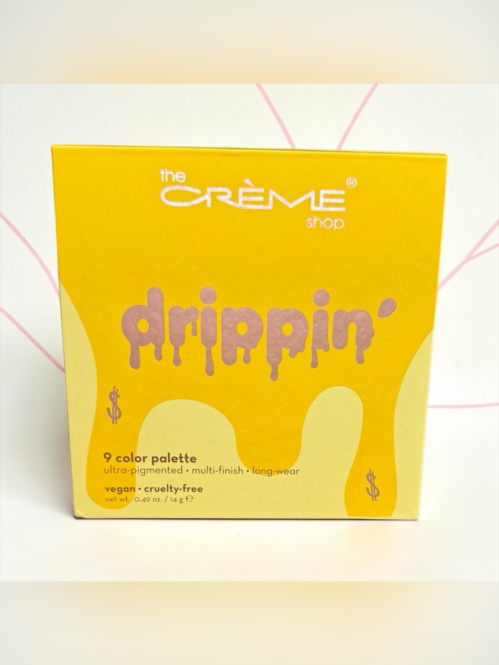 🏷️‼️5/$25🏷️‼️💛The Crème Shop💛Drippin' 9-Color Eyeshadow Palette/NIB